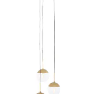 Natalia Gold Finish Pendant Light