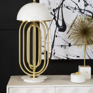 Sophia Table Lamp with White shade