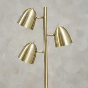 Ramona Brass Finish Floor Lamp