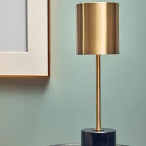 Xena Brushed Brass Table Lamp