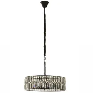 Zuri Six Bulb Crystal Chandelier