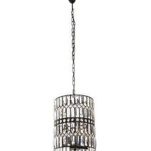 Zuri Six Bulb Crystal Chandelier